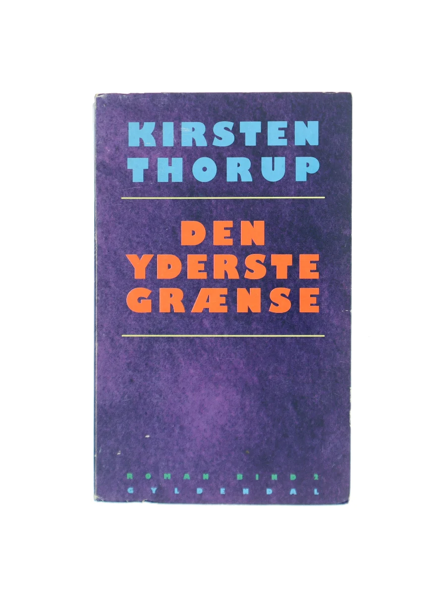 Forsiden af Den yderste grænse af Kirsten Thorup
