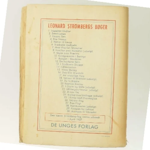 Arvingen til Värnadal af Leonard Strömberg (Bog)