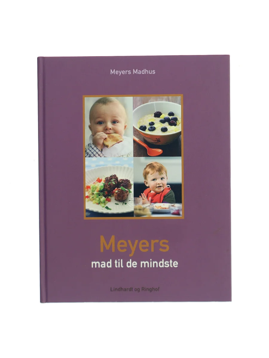 Forsiden af Meyers mad til de mindste af Meyers Madhus