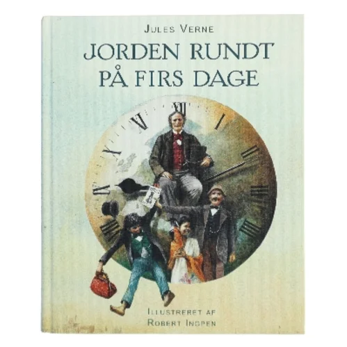 Jorden rundt på firs dage af Jules Verne (Bog)
