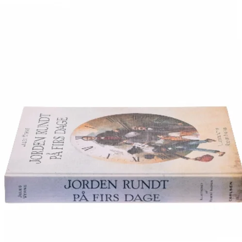 Jorden rundt på firs dage af Jules Verne (Bog)