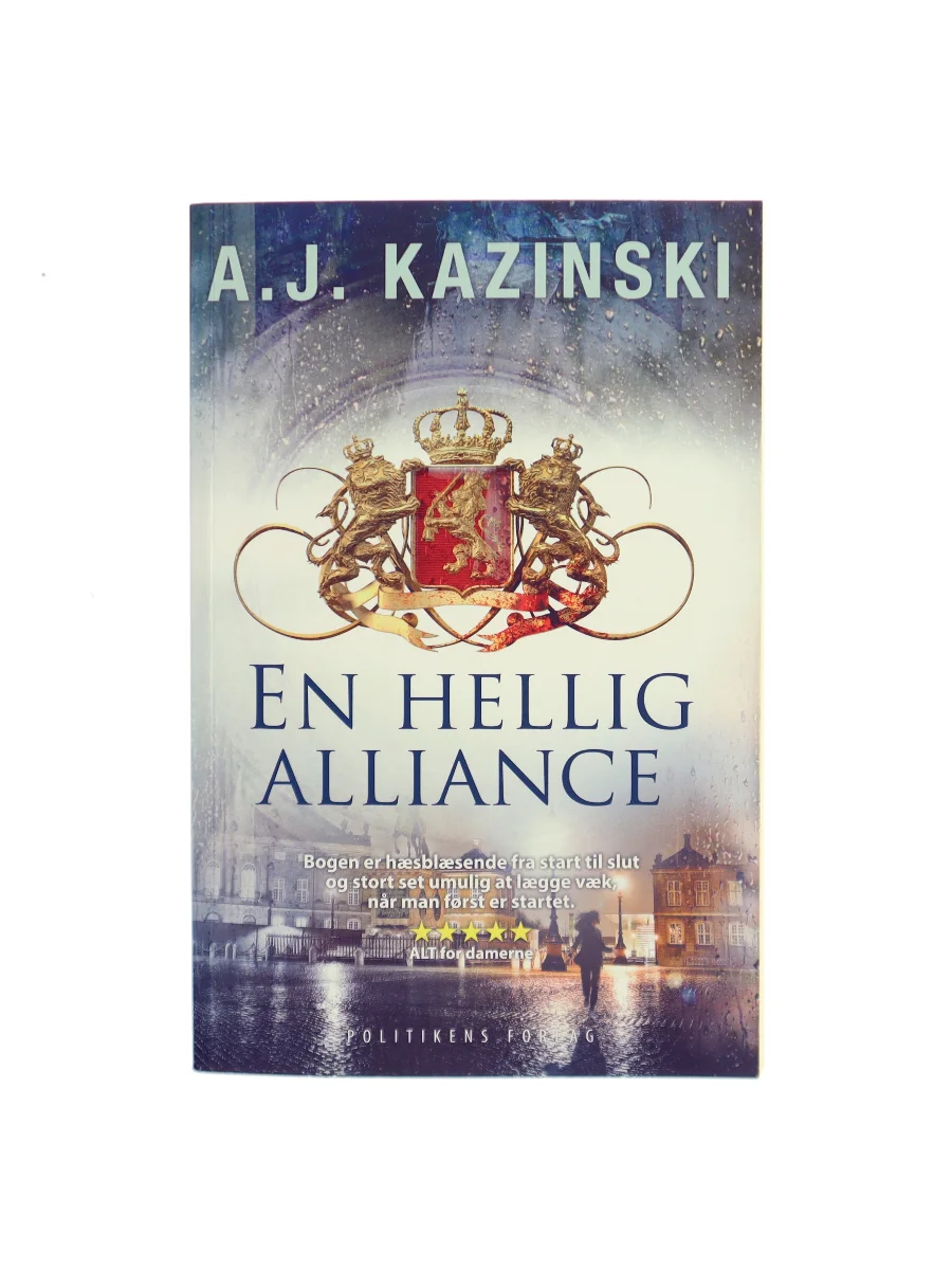 Forsiden af En hellig alliance af A.J. Kazinski