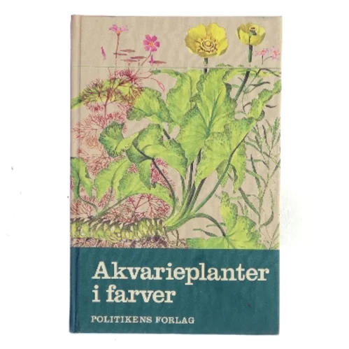 Akvatieplanter i farver (Bog)