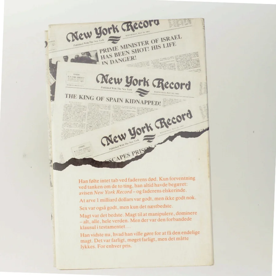 For enhver pris af Irving Wallace (Bog)