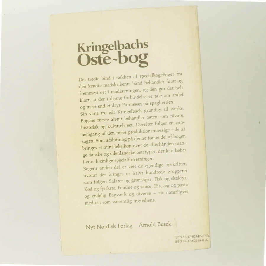 Kringelbachs Oste-bog af Kringelbachs (Bog)