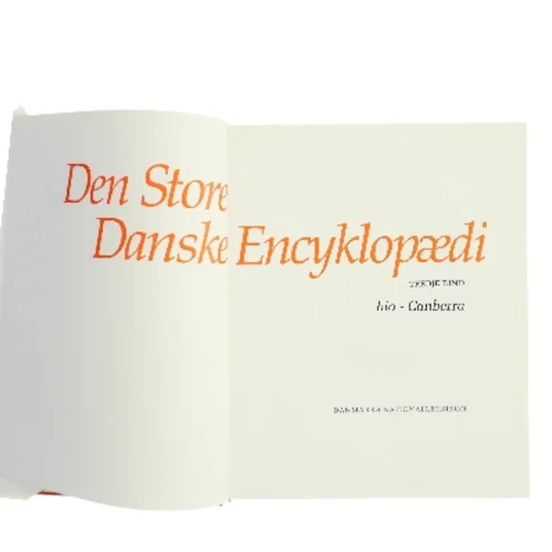 Den Store Danske Encyklopædi. Tredje bind: bio - Canberra af Danmarks Nationalleksikon (Bog)