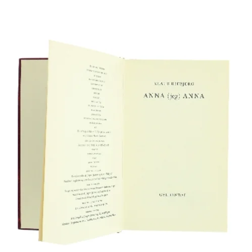 Anna (jeg) Anna af Klaus Rifbjerg (Bog)