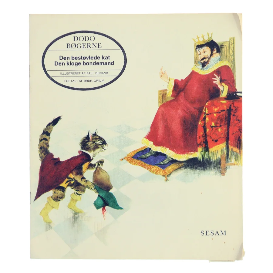 Den bestøvlede kat / Den kloge bondemand af Brødrene Grimm (Bog)