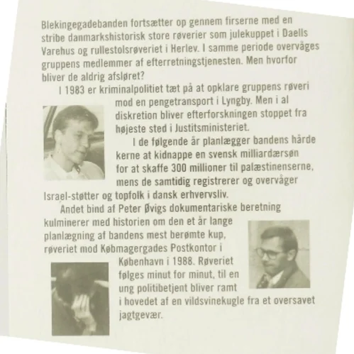 Blekingegadebanden. Bind 2, Den hårde kerne af Peter Øvig Knudsen (Bog)