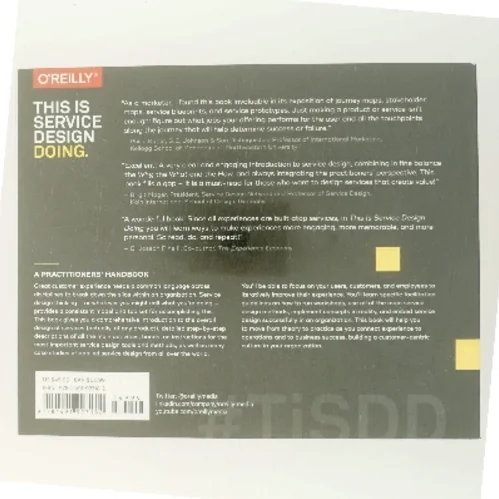 This is service design doing : applying service design thinking in the real world : a practitioner's handbook af Marc Stickdorn (Bog)