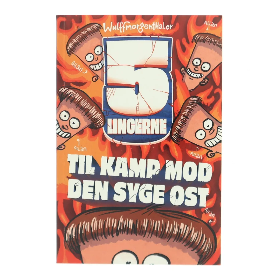 5-lingerne - til kamp mod den syge ost af Pernille Bønløkke Toustrup (Bog)