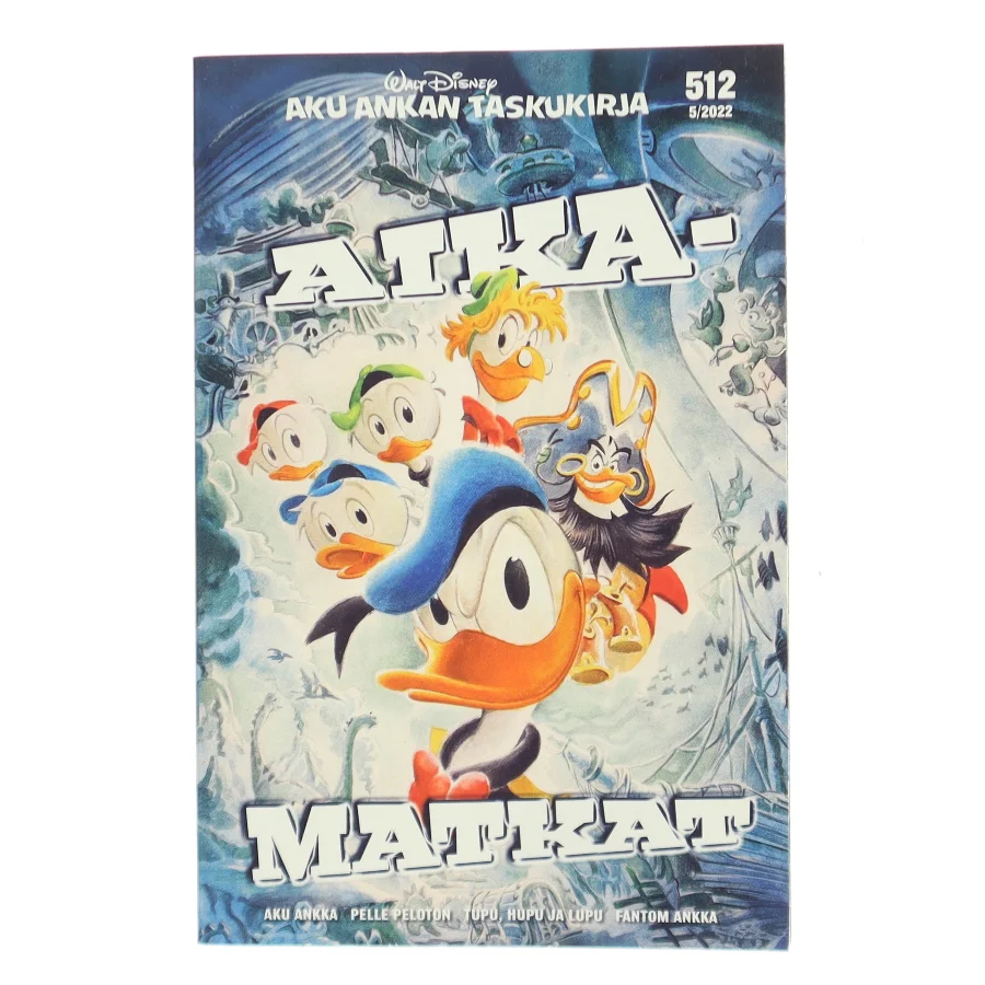 Aku Ankan taskukirja 512: Aikamatkat af Walt Disney (Bog)
