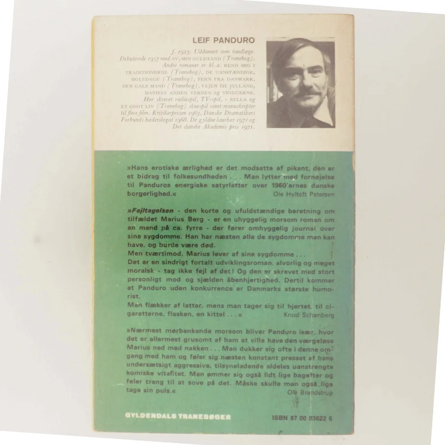 Fejltagelsen af Leif Panduro (Bog)
