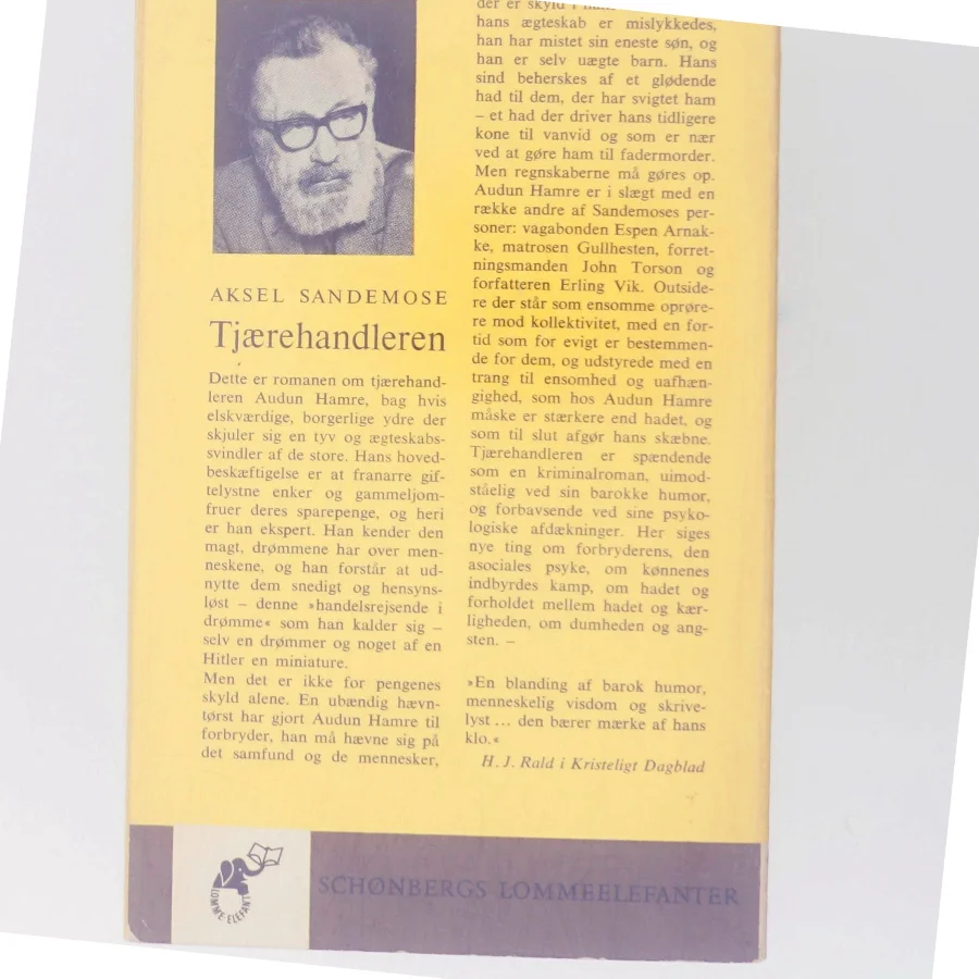 Tjærehandleren af Aksel Sandemose (Bog)