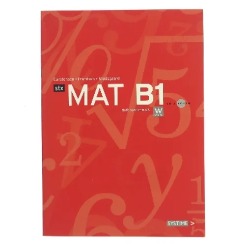 Mat B1 - stx. Cd mat (Bog)