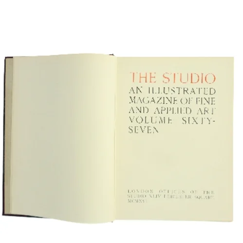 The Studio. An Illustrated Magazine of Fine and Applied Art. Volume Sixty-Seven af <Udfyld bogens forfattere> (Bog)