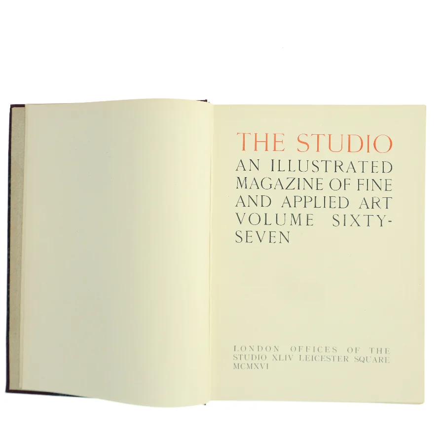 The Studio. An Illustrated Magazine of Fine and Applied Art. Volume Sixty-Seven af <Udfyld bogens forfattere> (Bog)