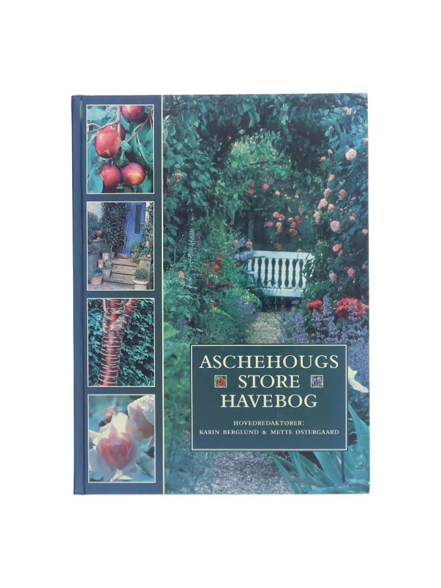 Forsiden af Aschehougs store havebog