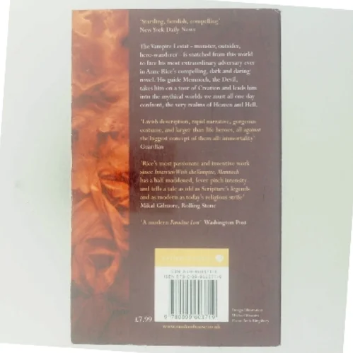 Memnoch the devil af Anne Rice (Bog)
