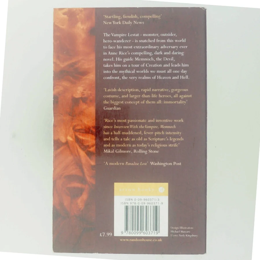 Memnoch the devil af Anne Rice (Bog)