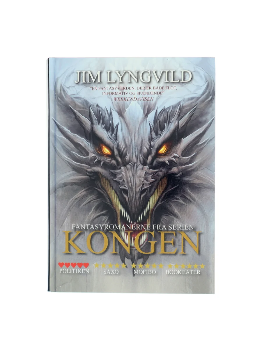 Forsiden af Kongen – Skyggernes bog & Urials krone af Jim Lyngvild