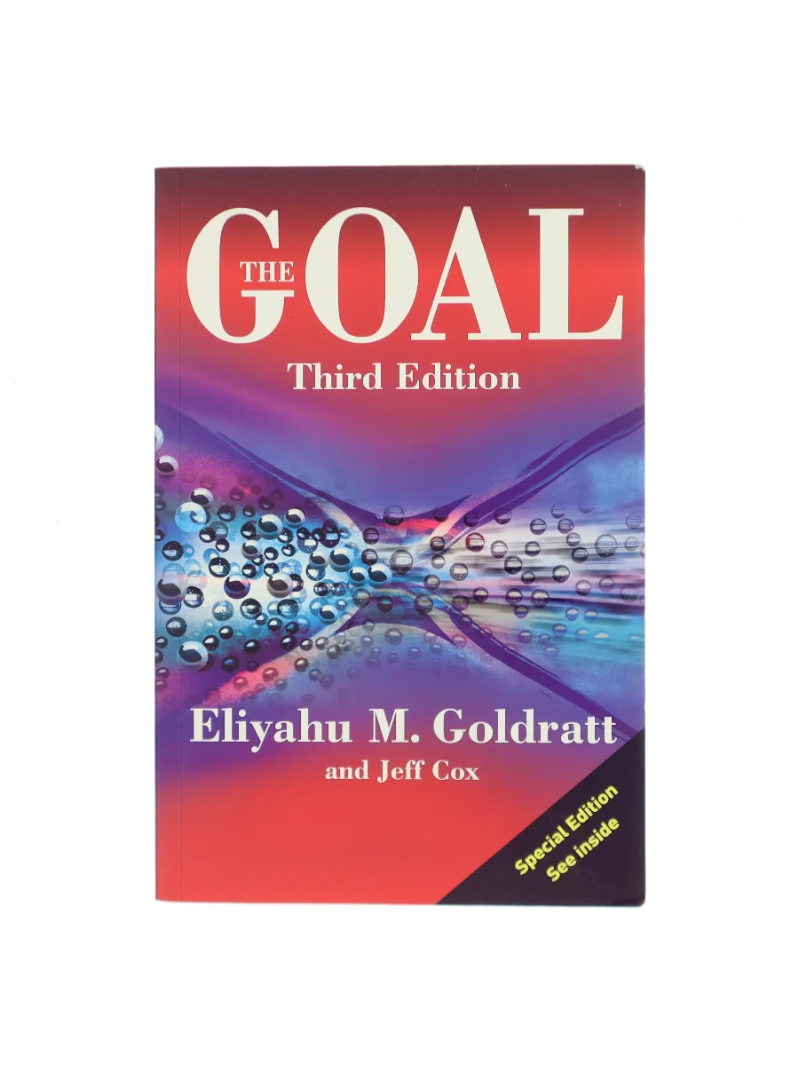 Forsiden af The goal : a process of ongoing improvement af Eliyahu M. Goldratt,Jeff Cox