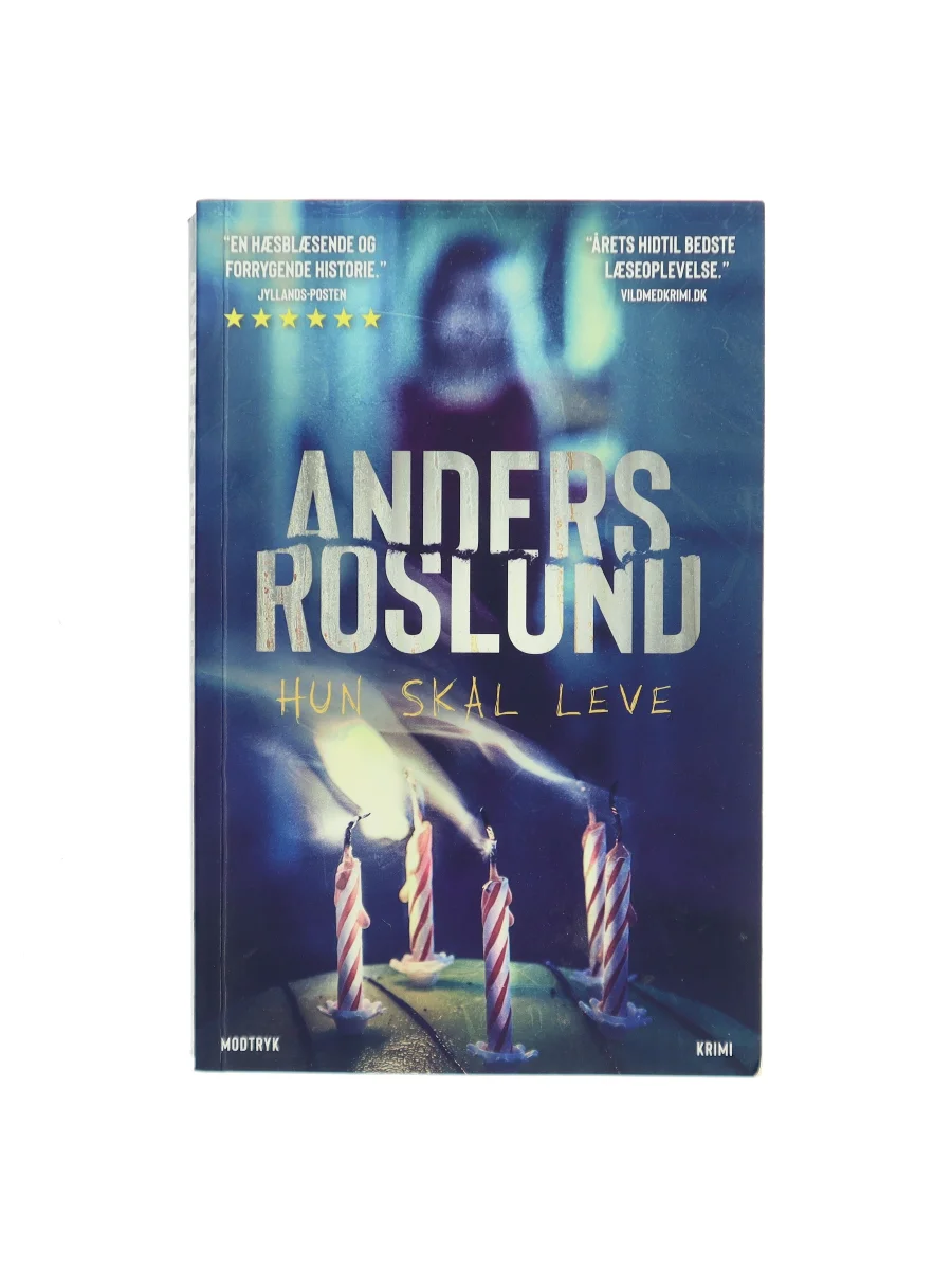Forsiden af Hun skal leve af Anders Roslund