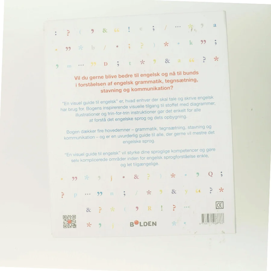 En visuel guide til engelsk : grammatik, tegnsætning, stavning, kommunikation af Carol Vorderman (Bog)