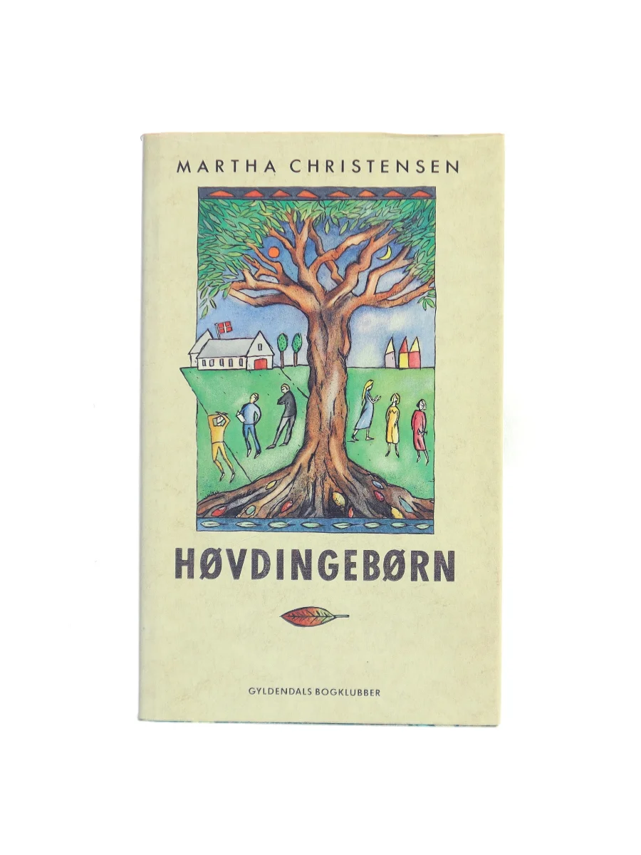 Forsiden af Høvdingebørn af Martha Christensen