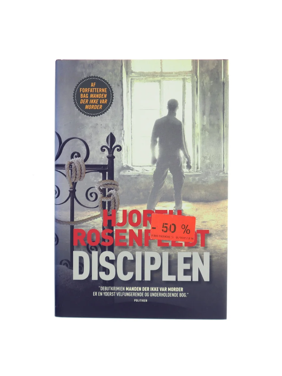 Forsiden af Disciplen af Hjorth Rosenfeldt af Michael Hjorth, Hans Rosenfeldt