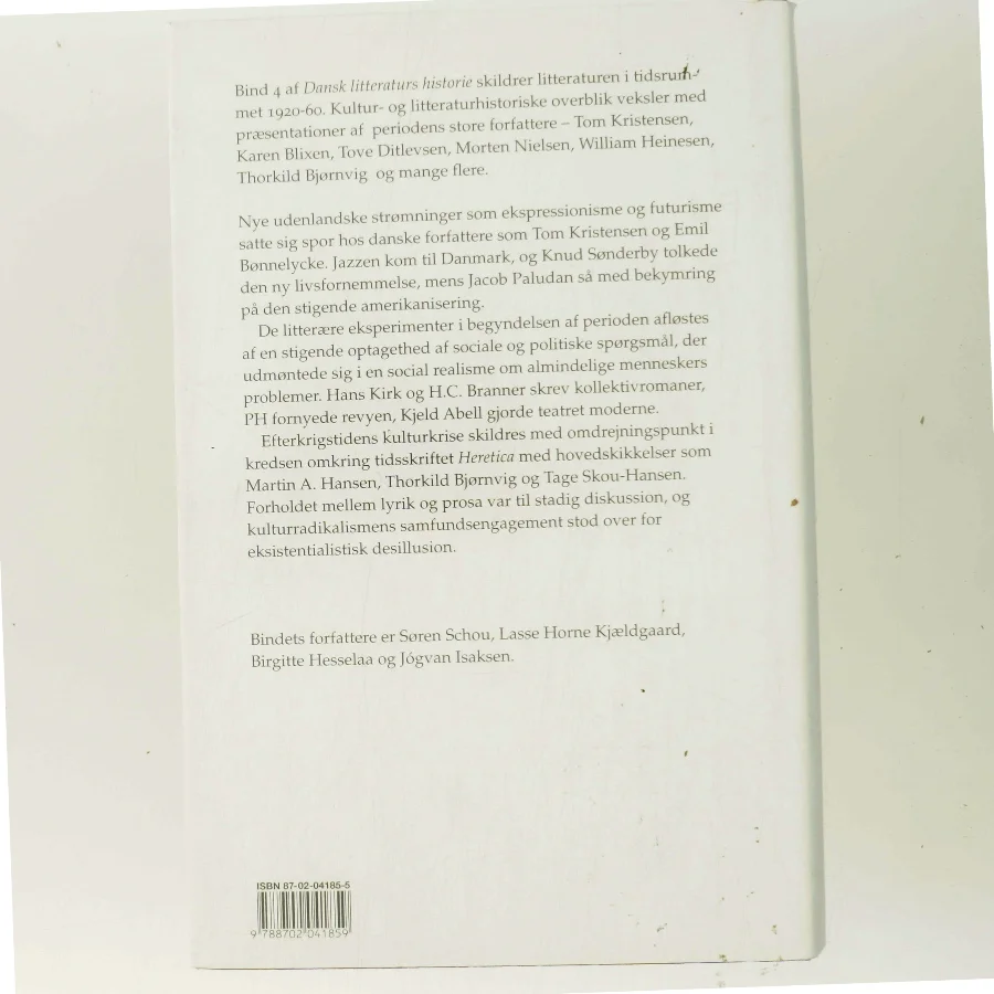 Dansk litteraturs historie (Bog)