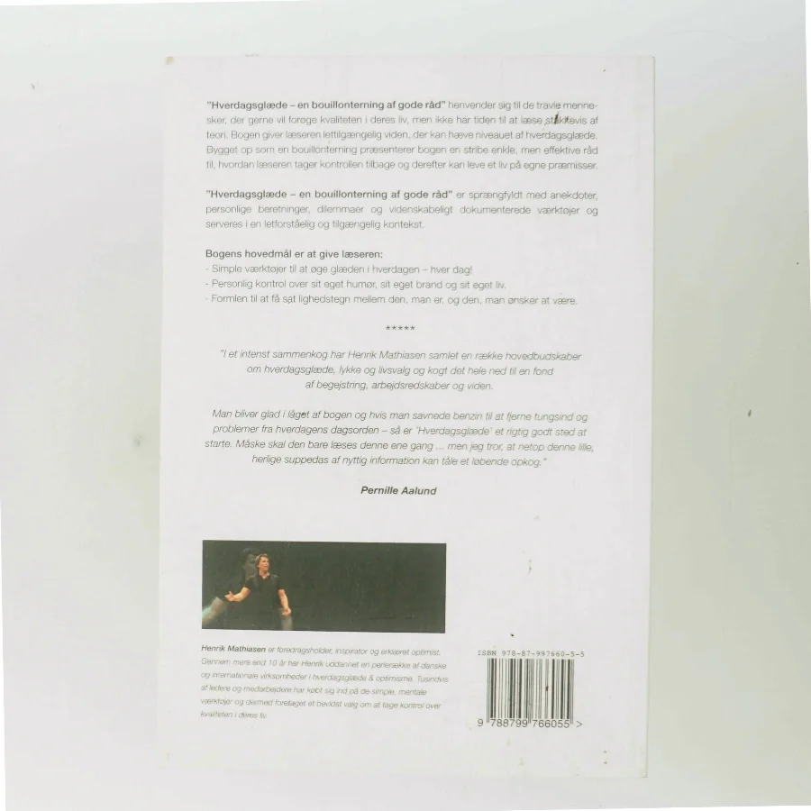 Hverdagsglæde - en bouillonterning af gode råd af Henrik Mathiasen (f. 1974-04-09) (Bog)