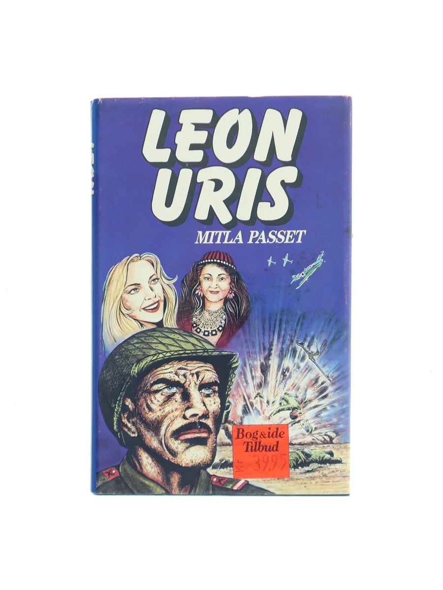 Forsiden af Mitla Passet af Leon Uris