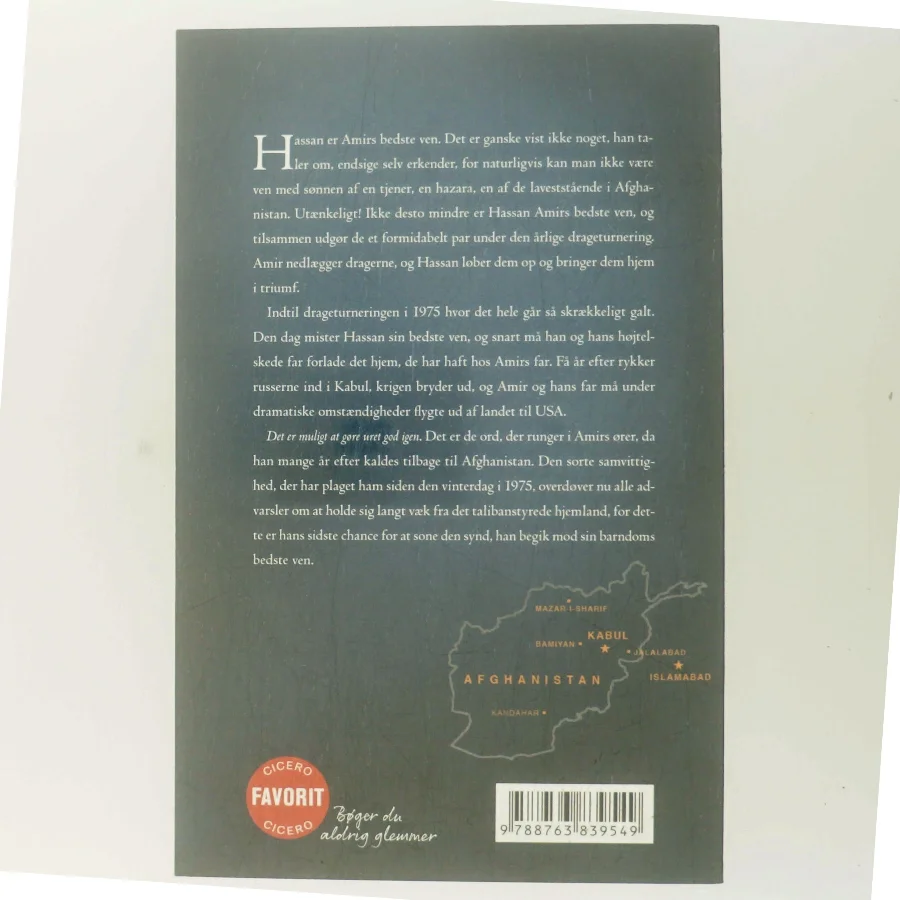 Drageløberen af Khaled Hosseini (Bog)