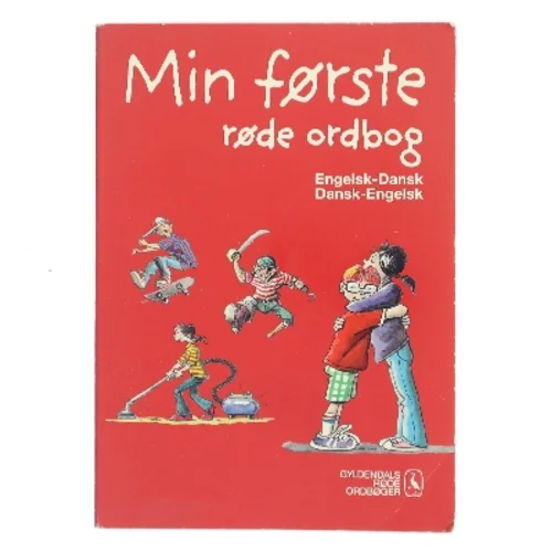 Min første røde ordbog - engelsk-dansk, dansk-engelsk (Bog)