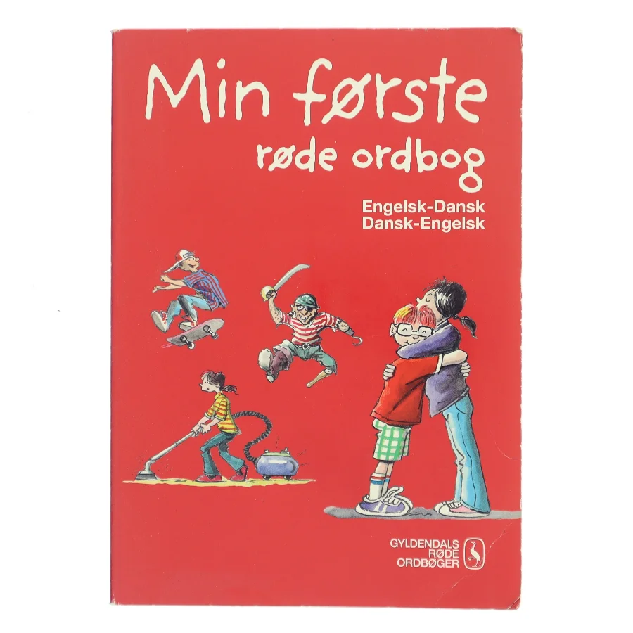Min første røde ordbog - engelsk-dansk, dansk-engelsk (Bog)