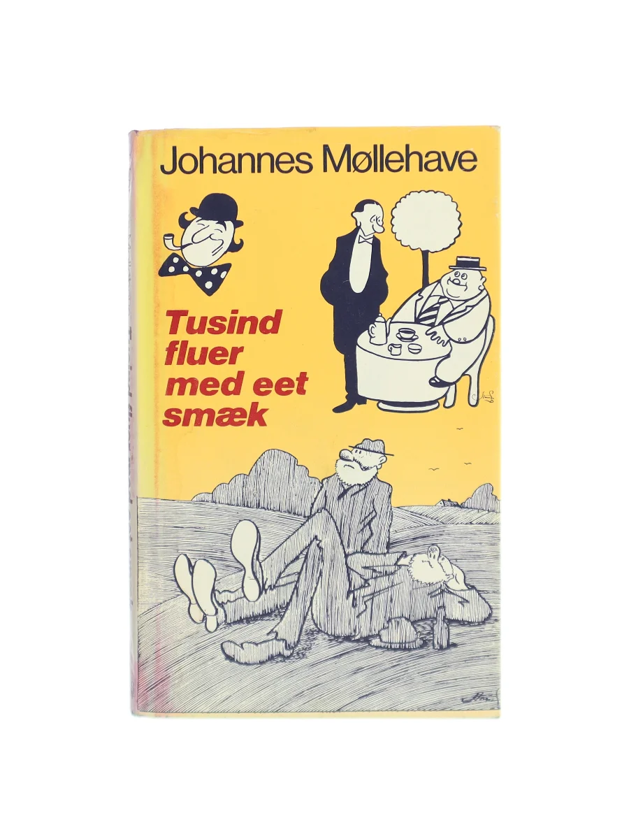 Forsiden af Tusind fluer med eet smæk af Johannes Møllehave