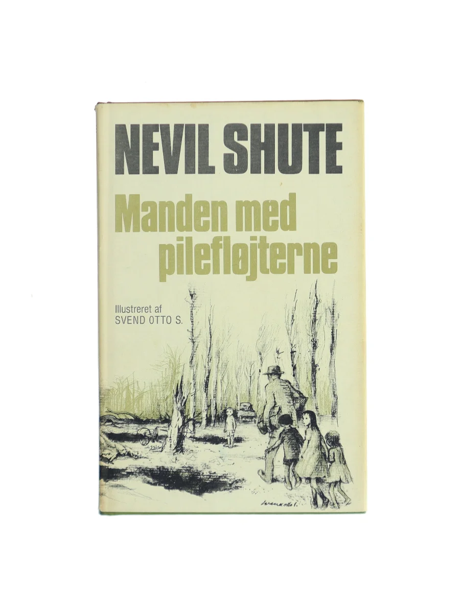 Forsiden af Manden med pilefløjterne af Nevil Shute