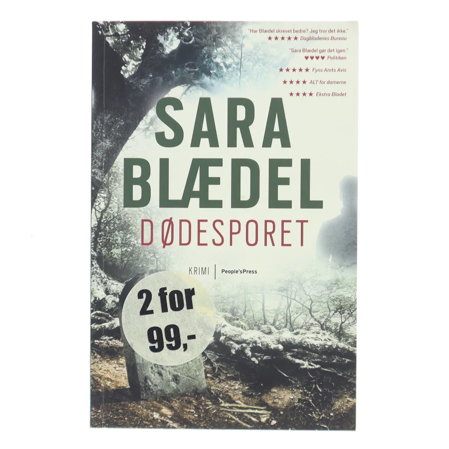 Dødesporet : krimi af Sara Blædel (Bog)