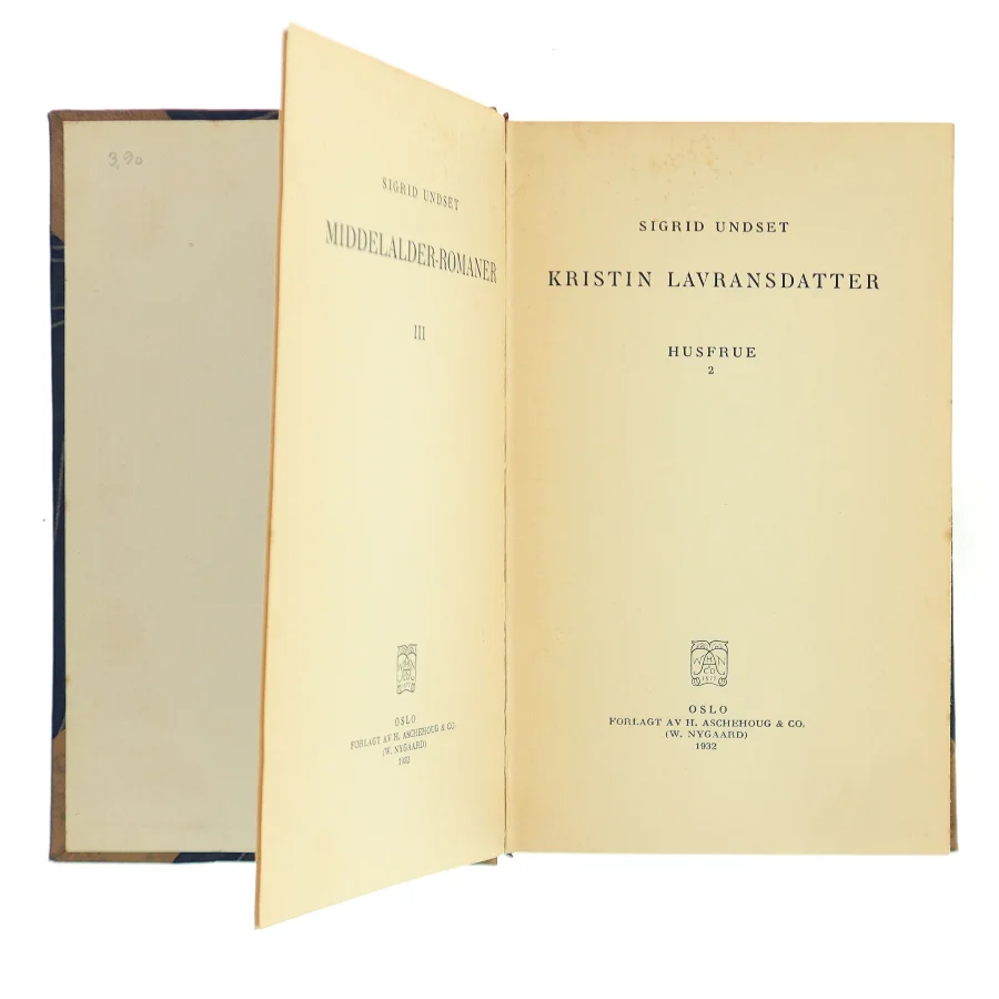 Kristin Lavransdatter. Husfrue 2 af Sigrid Undset (Bog)