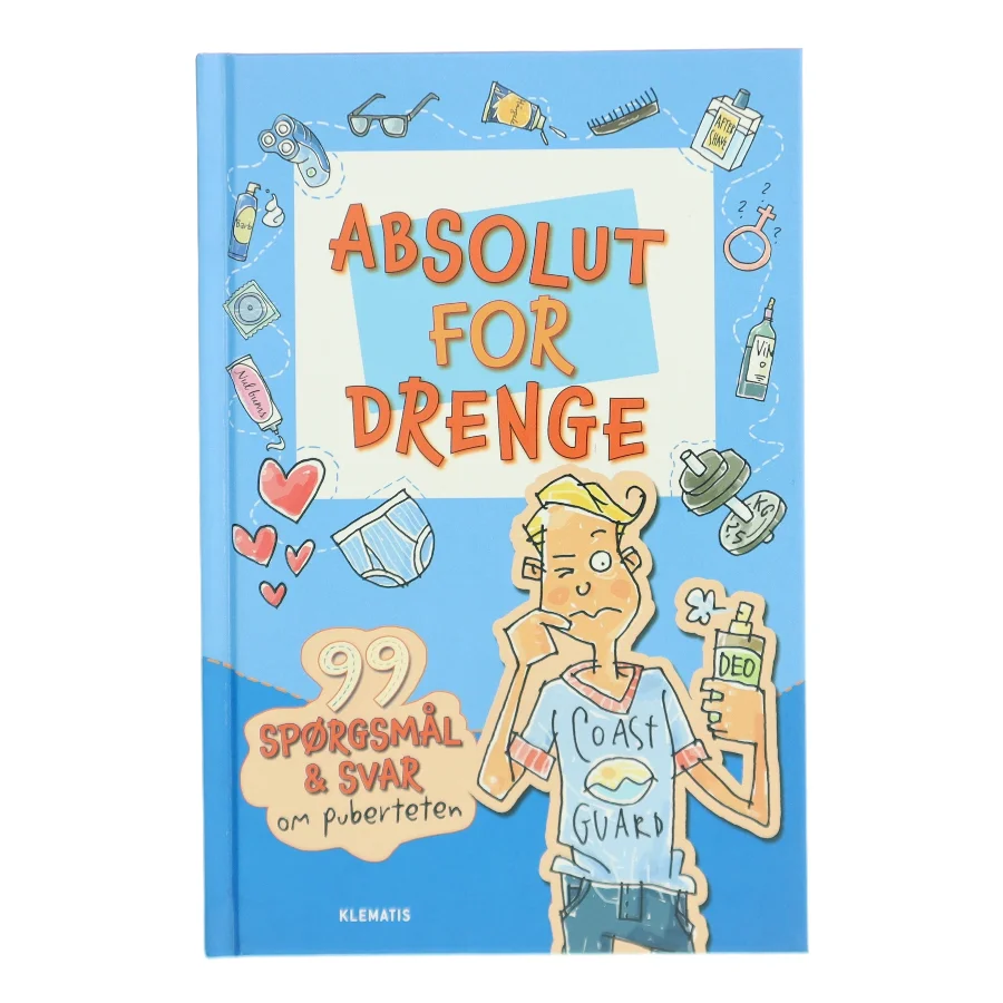 Absolut for drenge : 99 spørgsmål & svar om puberteten af Sabine Thor-Wiedemann (Bog)