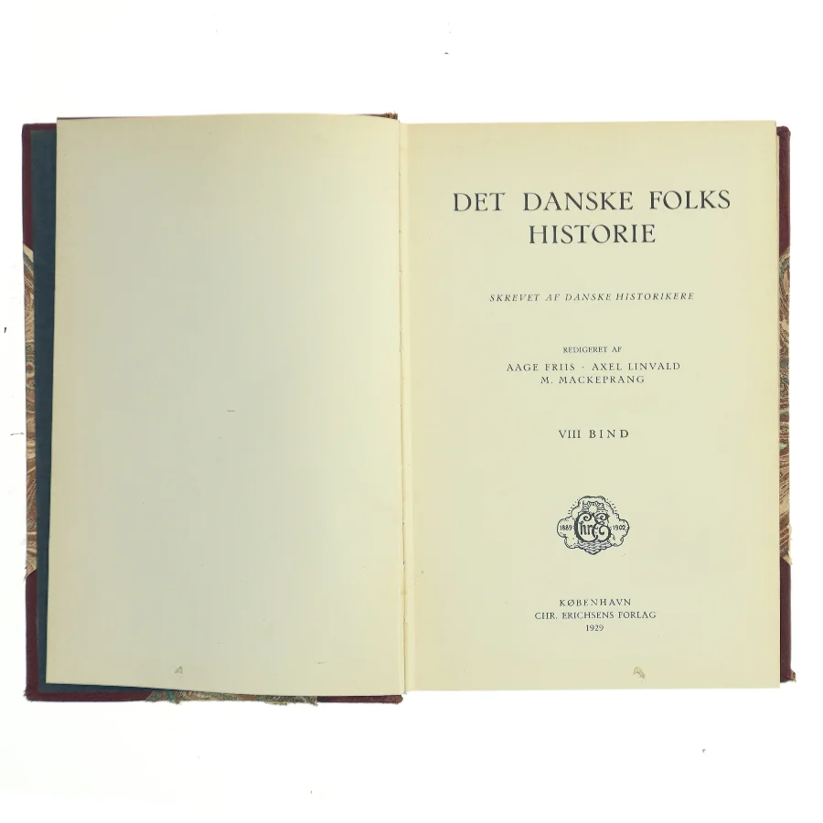Det danske folks historie. Bind VIII (Bog)