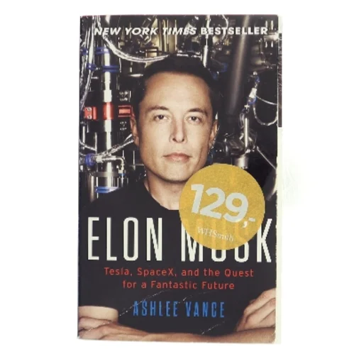 Elon Musk af Ashlee Vance (Bog)