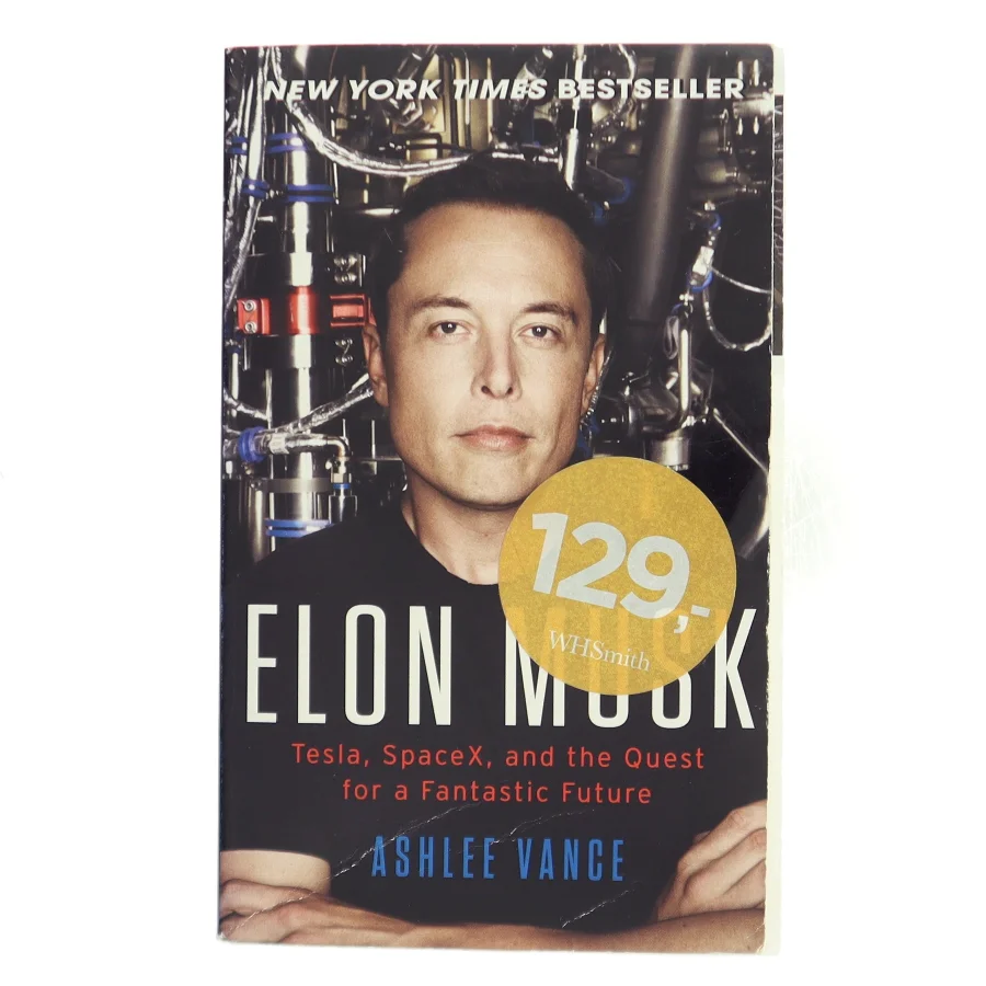 Elon Musk af Ashlee Vance (Bog)
