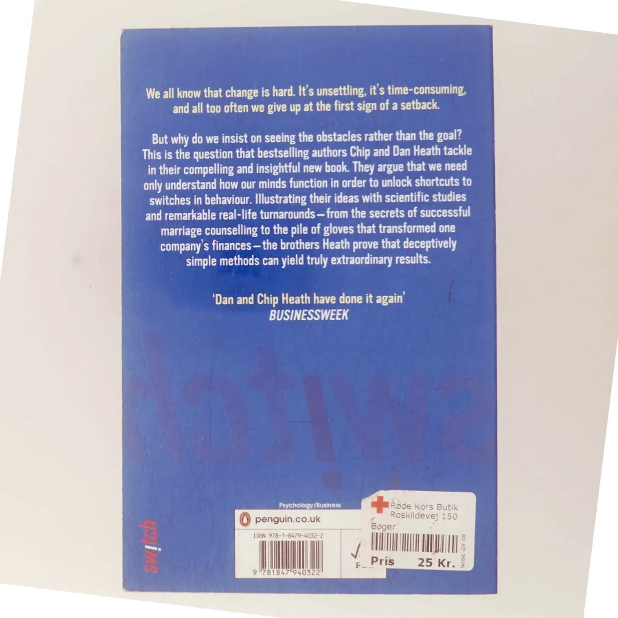 Switch : how to change things when change is hard (Bog)
