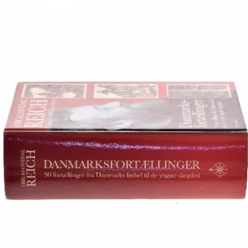 Danmarksfortællinger : 90 fortællinger fra Danmarks fødsel til de yngste slægtled af Ebbe Kløvedal Reich (Bog)