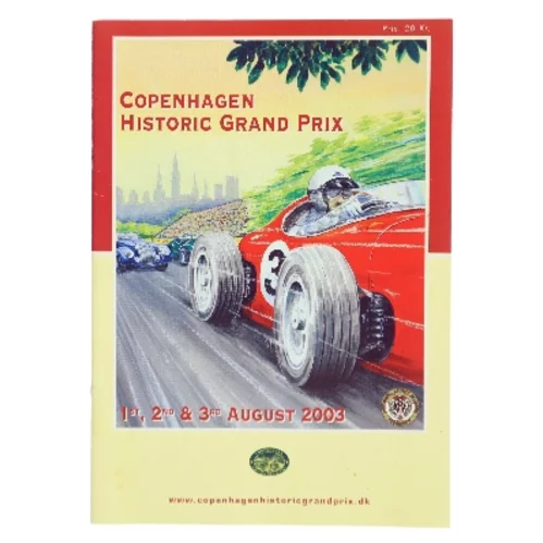 Copenhagen Historic Grand Prix 1st, 2nd & 3rd August 2003 af Copenhagen Historic Grand Prix (Bog)