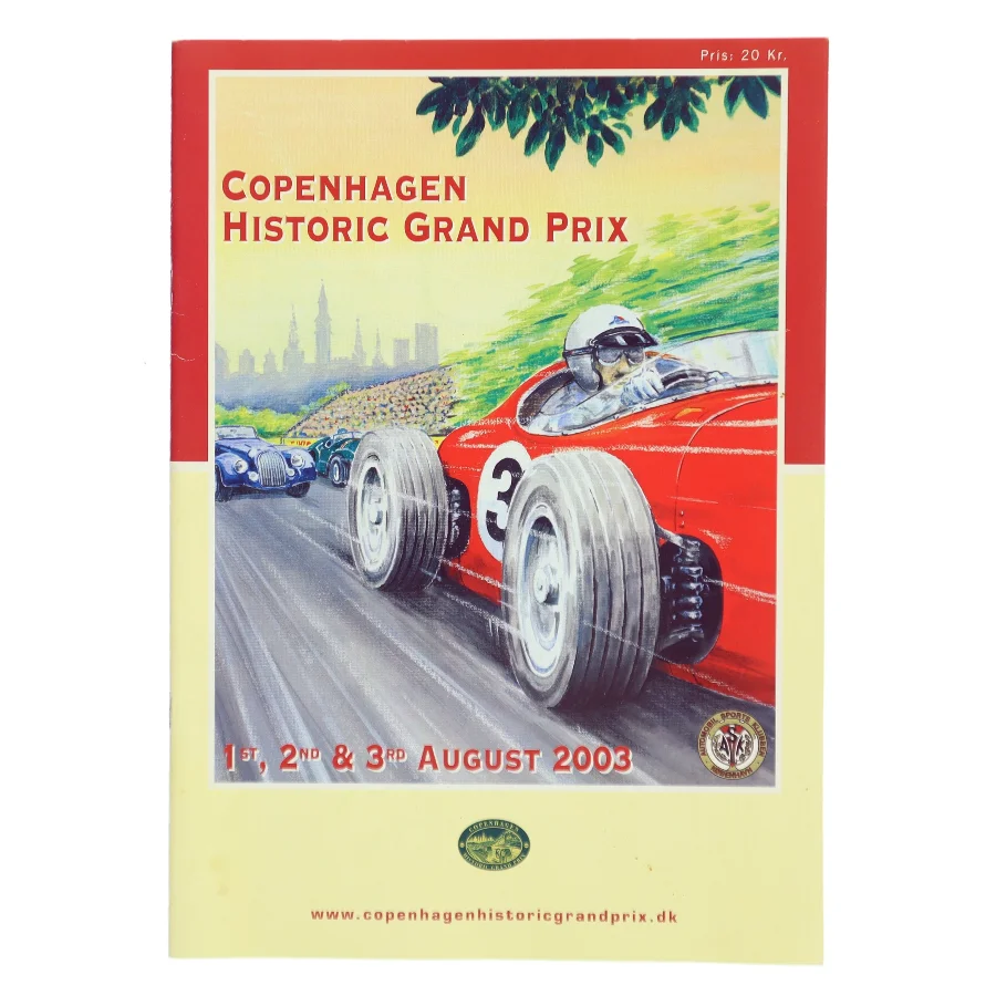 Copenhagen Historic Grand Prix 1st, 2nd & 3rd August 2003 af Copenhagen Historic Grand Prix (Bog)