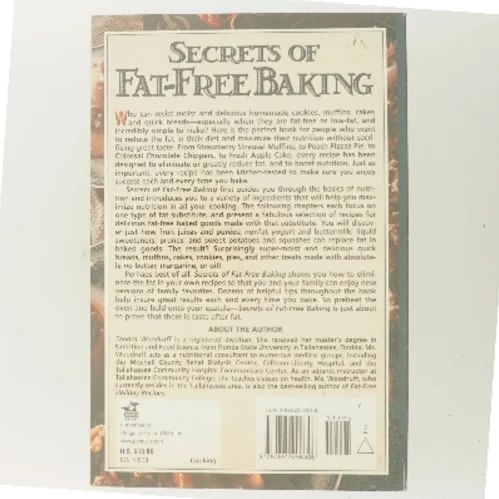 Secrets of Fat-Free Baking af Sandra Woodruff (Bog)
