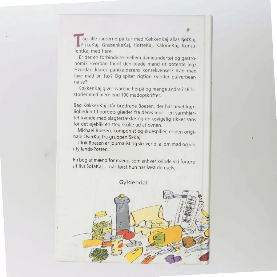 KøkkenKaj : gastronomisk herretur (Bog)